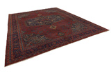 Turkish - old Турски връзван килим 450x356 - Снимка 1