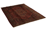 Senneh - old Персийски връзван килим 203x145 - Снимка 1