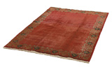 Bijar - old Персийски връзван килим 193x138 - Снимка 2