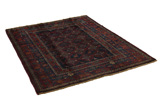 Jaf - old Персийски връзван килим 192x150 - Снимка 1