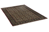 Sarouk - Antique Персийски връзван килим 213x135 - Снимка 1