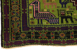 Baluch - Turkaman Персийски връзван килим 190x105 - Снимка 3