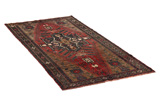 Nahavand - old Персийски връзван килим 215x102 - Снимка 1