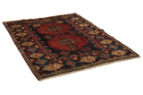 Qashqai - old Персийски връзван килим 228x157 - Снимка 1