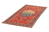 Gabbeh - old Персийски връзван килим 204x96 - Снимка 2