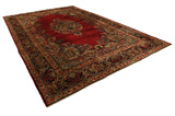 Sultanabad - Antique Персийски връзван килим 555x354 - Снимка 1