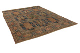 Tabriz - Antique Персийски връзван килим 370x276 - Снимка 1