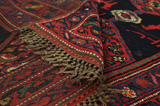 Qashqai - Antique Персийски връзван килим 203x127 - Снимка 5