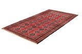 Turkaman - old Персийски връзван килим 267x137 - Снимка 2