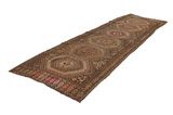 Bijar - Antique Персийски връзван килим 430x143 - Снимка 2