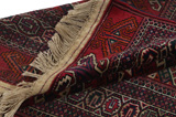 Yomut - Бухара Туркменски връзван килим 198x128 - Снимка 5
