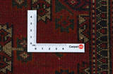 Yomut - Бухара Туркменски връзван килим 198x127 - Снимка 4