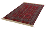 Yomut - Бухара Туркменски връзван килим 200x125 - Снимка 2