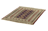 Бухара - Turkaman Персийски връзван килим 134x100 - Снимка 2