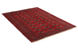 Бухара - Turkaman Персийски връзван килим 194x135 - Снимка 1