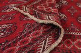 Бухара - old Персийски връзван килим 283x94 - Снимка 5