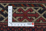 Yomut - Бухара Туркменски връзван килим 185x113 - Снимка 4
