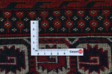 Yomut - Бухара Туркменски връзван килим 305x200 - Снимка 4