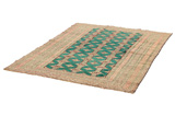 Turkaman Персийски връзван килим 195x148 - Снимка 2