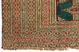 Turkaman Персийски връзван килим 195x148 - Снимка 3