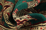 Turkaman Персийски връзван килим 195x148 - Снимка 7