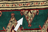 Turkaman Персийски връзван килим 195x148 - Снимка 19