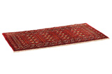 Бухара - Turkaman Персийски връзван килим 128x62 - Снимка 1