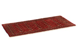 Бухара - Turkaman Персийски връзван килим 131x65 - Снимка 1