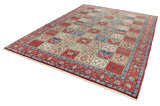 Bakhtiari - Antique Персийски връзван килим 358x265 - Снимка 2