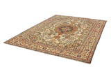 Tabriz Персийски връзван килим 345x252 - Снимка 2