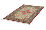 Qum Персийски връзван килим 198x107 - Снимка 2