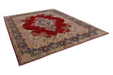 Kerman - Lavar Персийски връзван килим 401x304 - Снимка 1