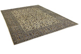 Kashan Персийски връзван килим 400x298 - Снимка 1