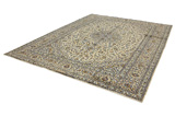 Kashan Персийски връзван килим 394x296 - Снимка 2