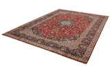 Kashan Персийски връзван килим 412x296 - Снимка 2