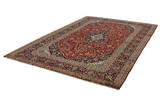 Kashan Персийски връзван килим 367x246 - Снимка 2