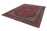 Kashan Персийски връзван килим 392x295 - Снимка 2