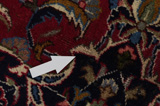 Kashan Персийски връзван килим 392x295 - Снимка 18