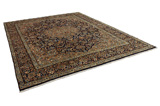 Isfahan Персийски връзван килим 397x307 - Снимка 1