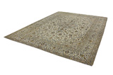 Kashan Персийски връзван килим 406x300 - Снимка 2