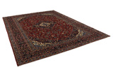 Kashan Персийски връзван килим 395x290 - Снимка 1