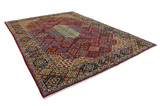 Kerman - Mashad Персийски връзван килим 410x293 - Снимка 1
