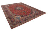Kashan Персийски връзван килим 400x296 - Снимка 1