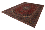 Kashan Персийски връзван килим 400x296 - Снимка 2