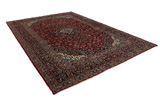 Kashan Персийски връзван килим 411x288 - Снимка 1