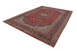 Kashan Персийски връзван килим 405x290 - Снимка 2