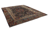 Kashmar - old Персийски връзван килим 349x295 - Снимка 1