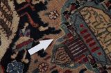Kashmar - old Персийски връзван килим 349x295 - Снимка 18