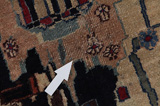 Kashmar - old Персийски връзван килим 349x295 - Снимка 17