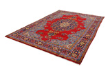 Kashan Персийски връзван килим 345x241 - Снимка 2